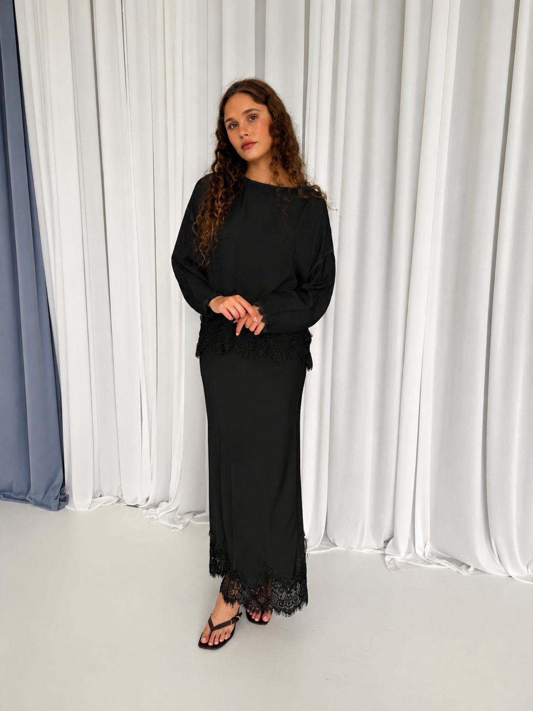 The Enchanted Lace Maxi Skirt