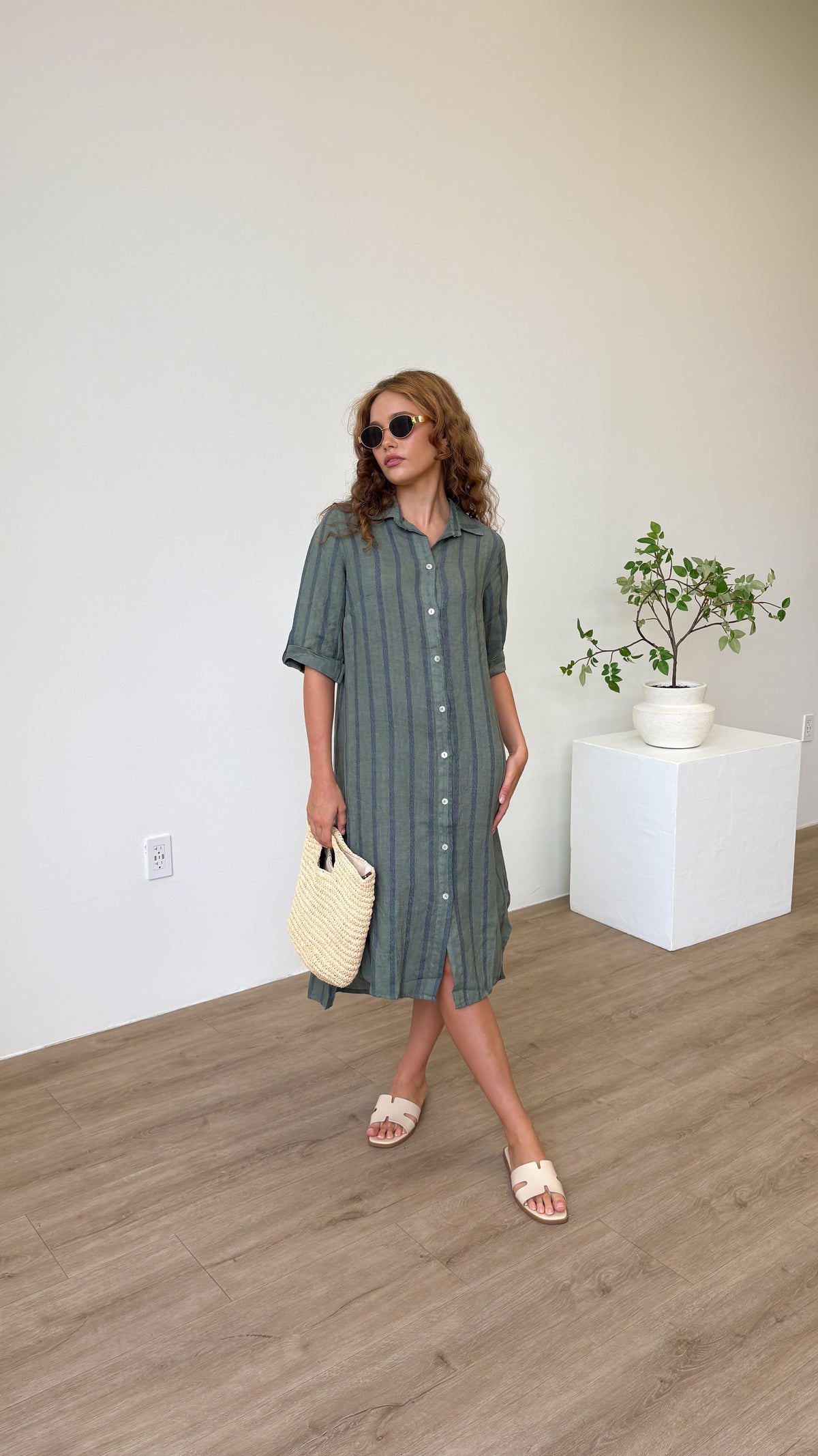 The Haven Linen Dress