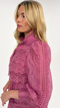 Elegance Crochet Dress