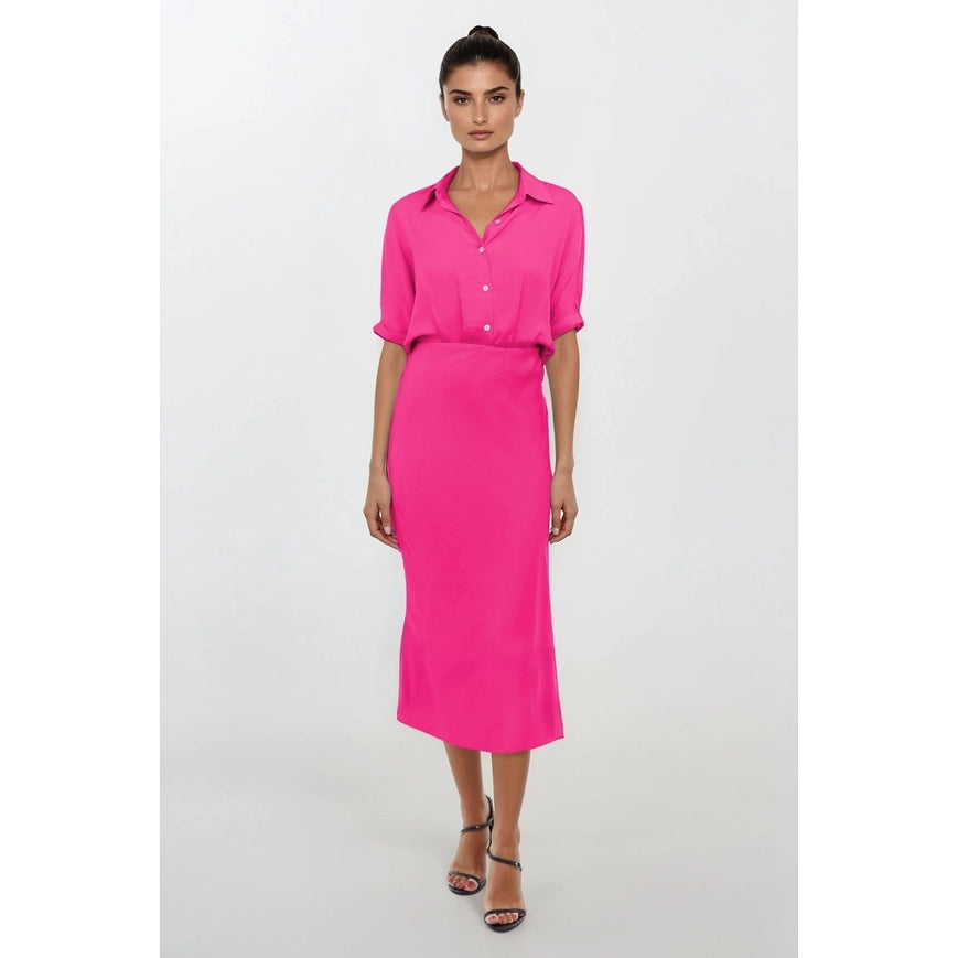Year Round Satin Dress