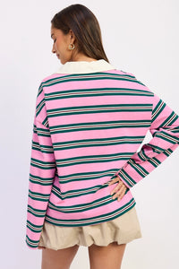 The Off Duty Rugby Top (OVERSIZED)