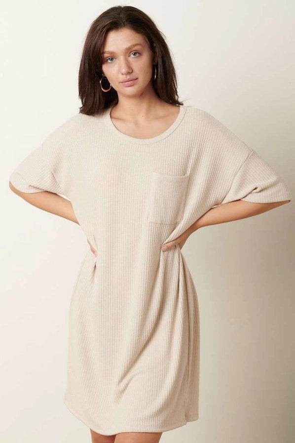 Here Again Tee Dress