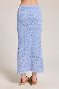 The Riviera Crochet Skirt