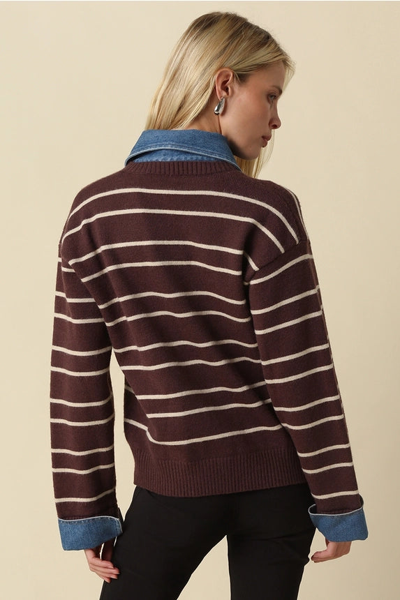 Lover Denim Sweater