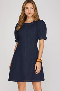 Kinda Chic Denim Dress