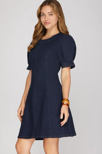 Kinda Chic Denim Dress