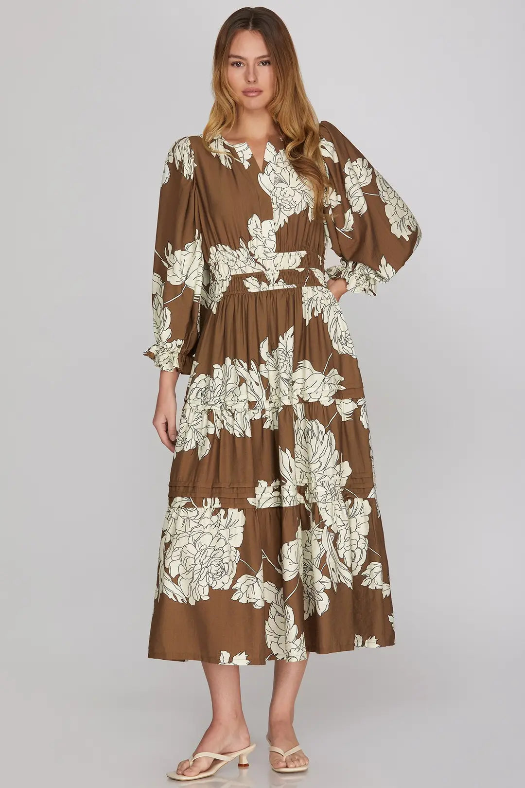 Floral Frenzy Dress