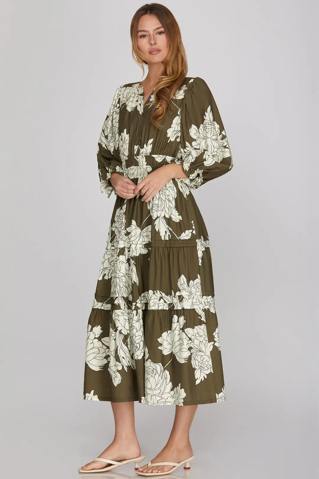 Floral Frenzy Dress