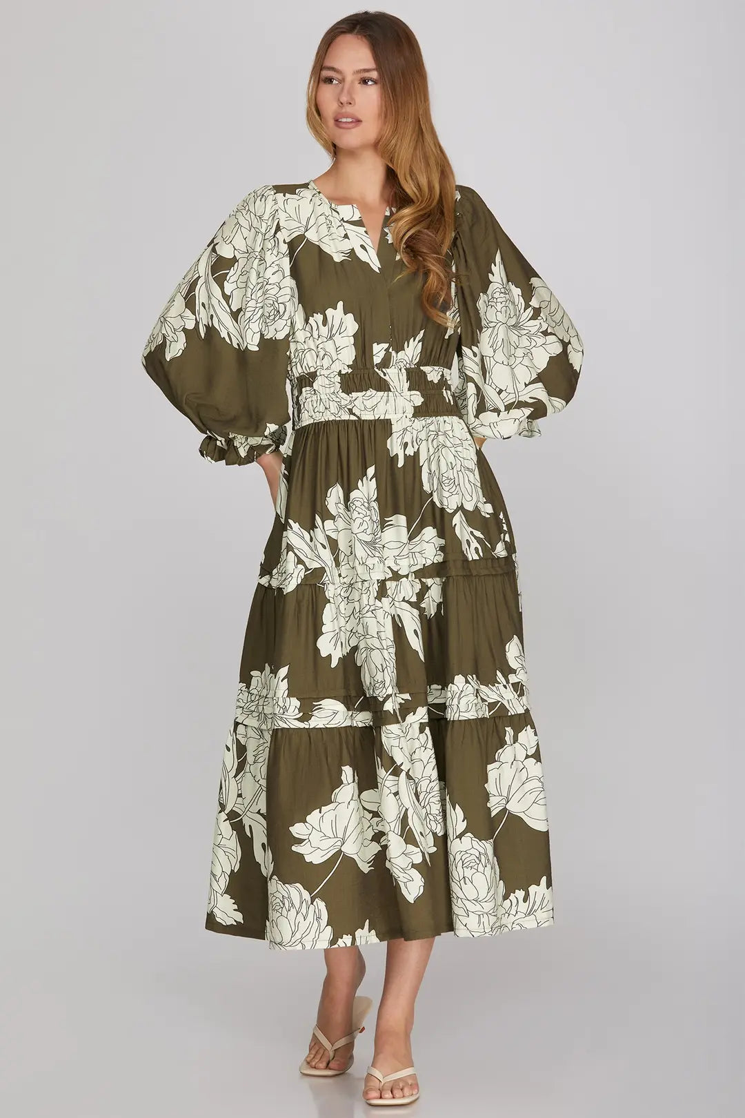 Floral Frenzy Dress