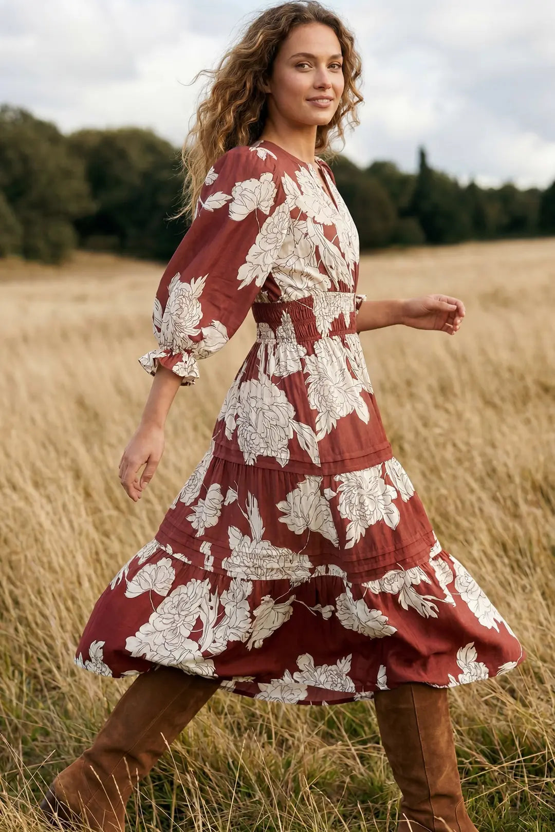 Floral Frenzy Dress