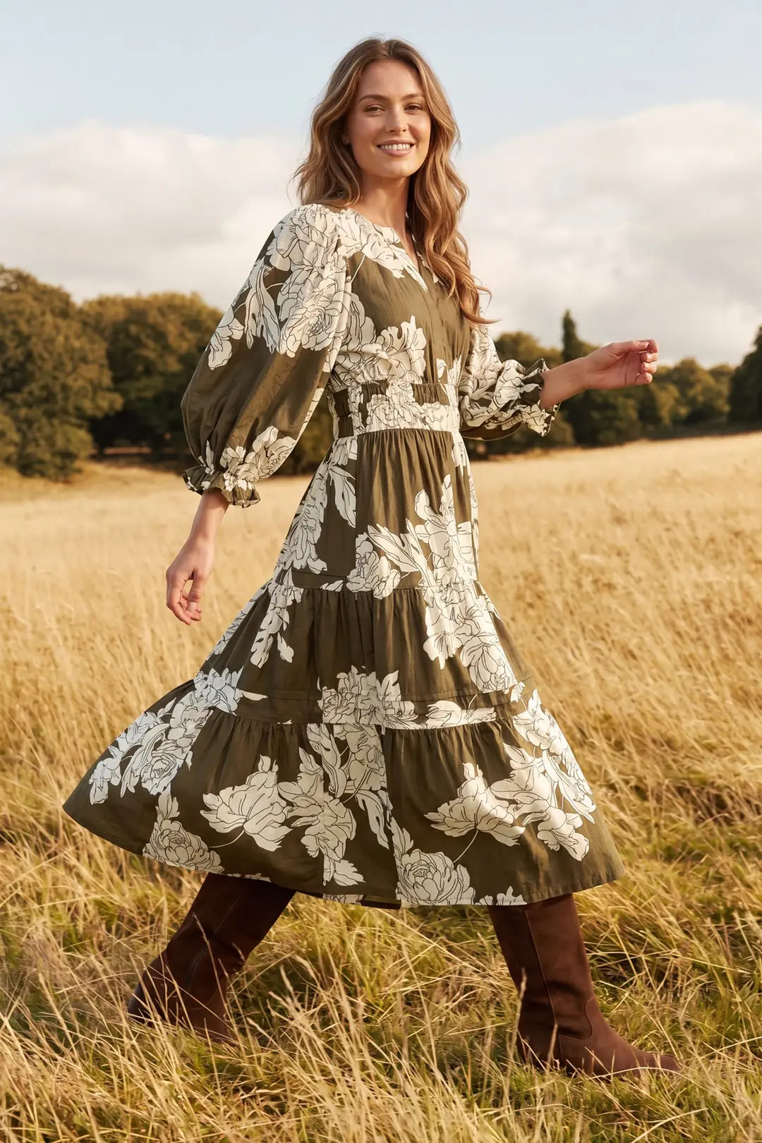 Floral Frenzy Dress