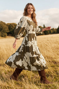 Floral Frenzy Dress