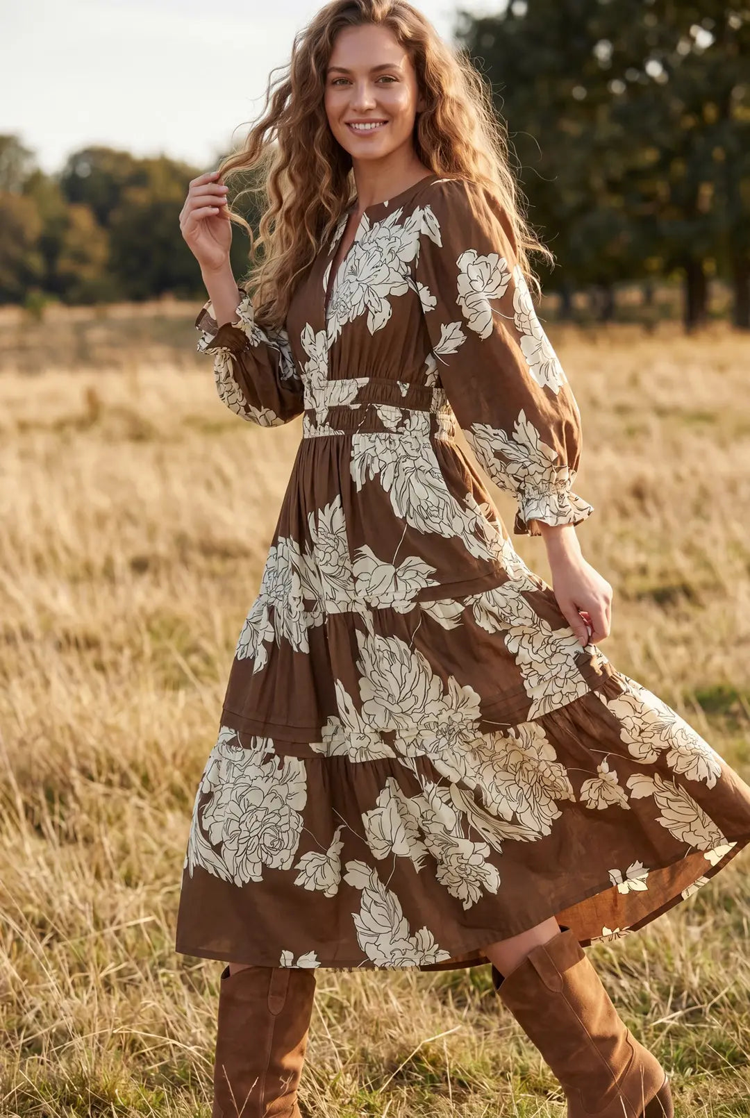 Floral Frenzy Dress