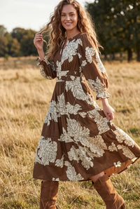 Floral Frenzy Dress