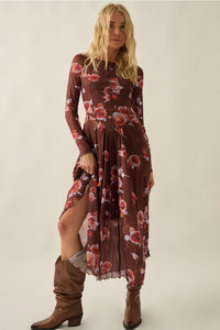 Frolicking Mesh Dress