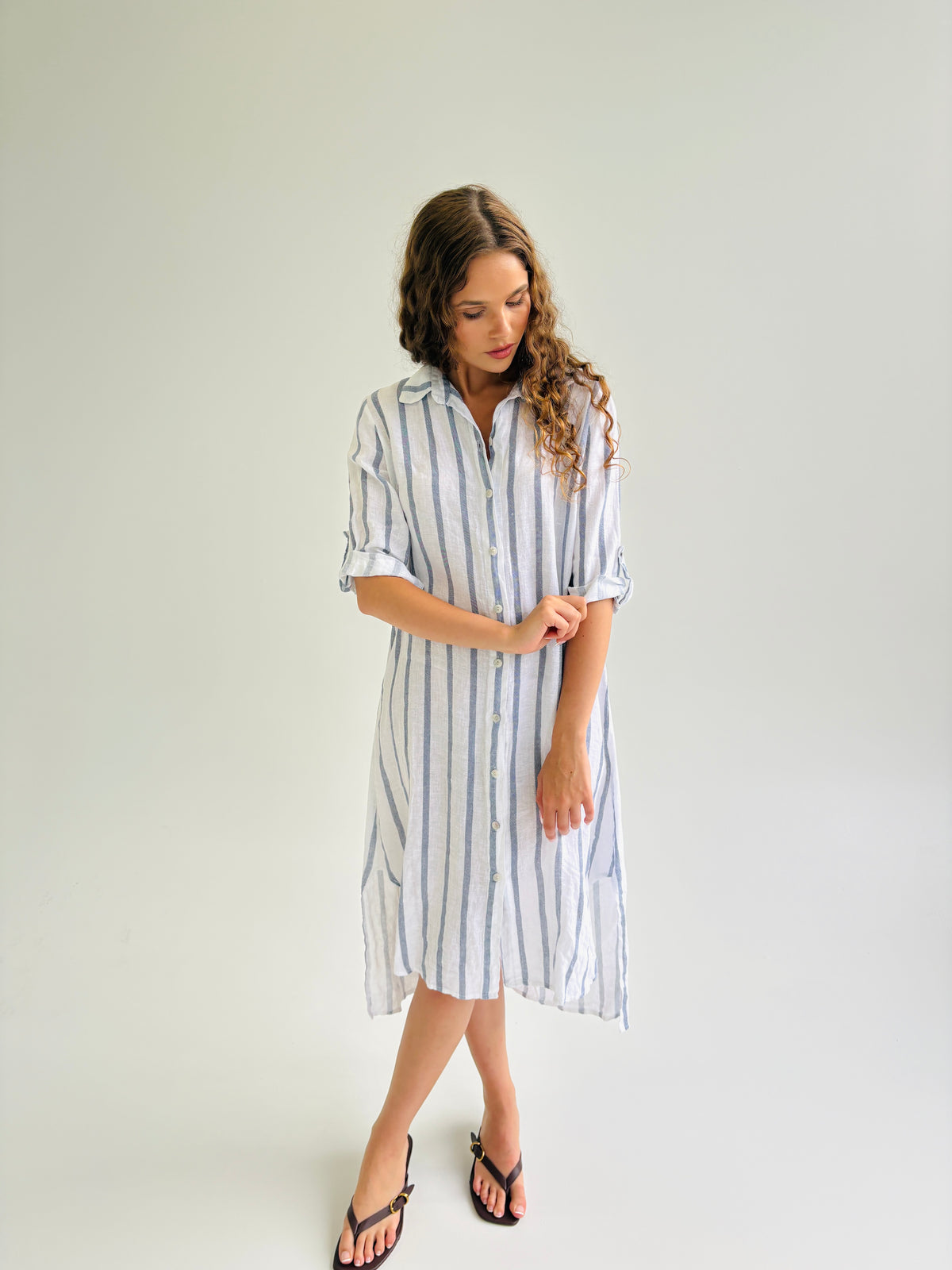 The Haven Linen Dress