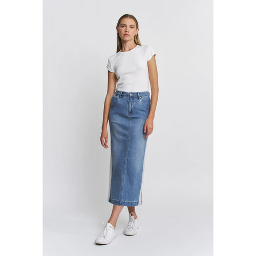 Come Along Denim Skirt