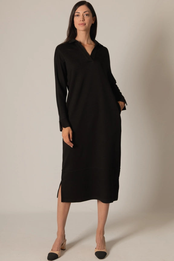 Moonlight Polo Midi Dress