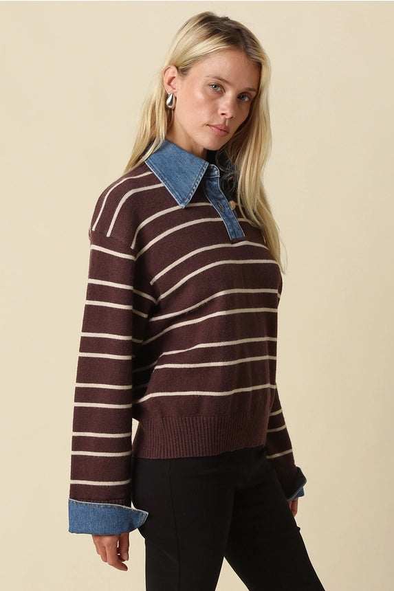 Lover Denim Sweater