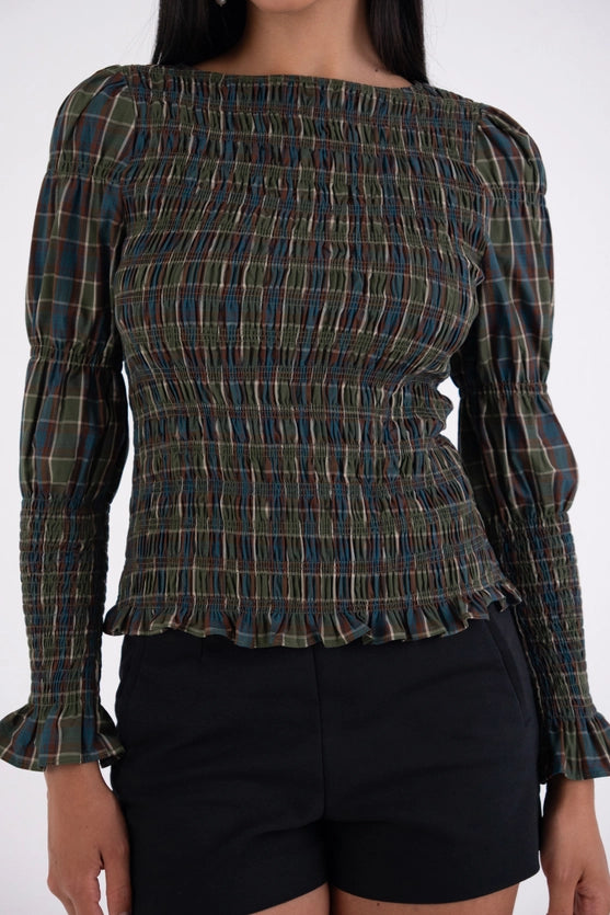 Saving It Smocked Top