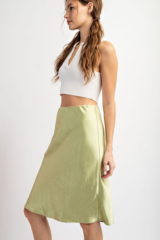 Here For It Slip Skirt – DOLLY