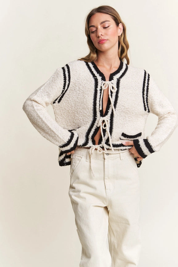 Bow Chic Cardigan