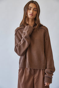 Chocolate Charm Sweater