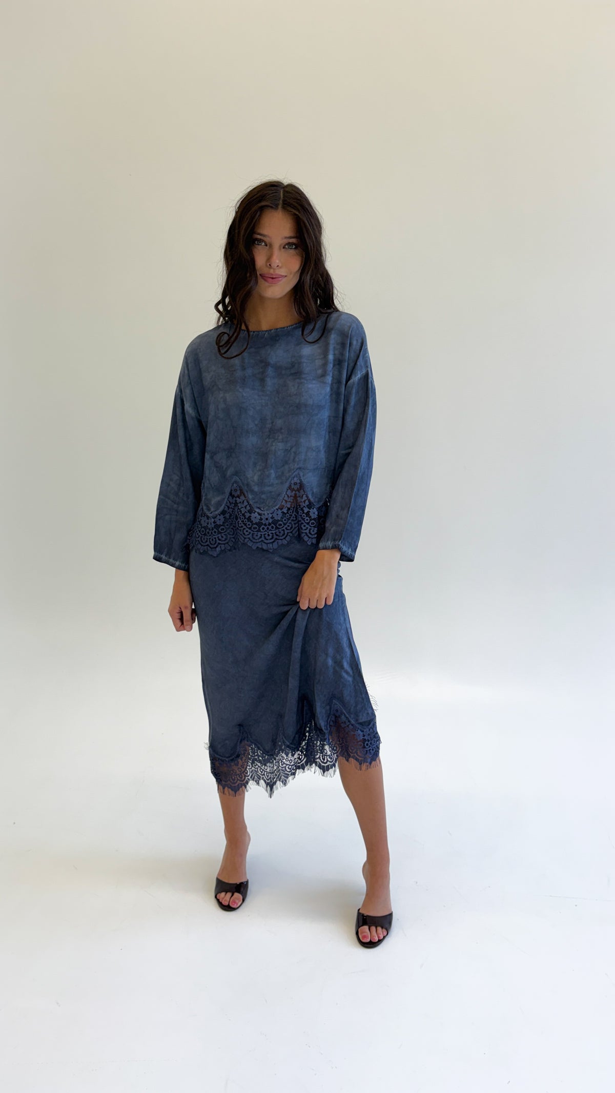 The Enchanted Lace Maxi Skirt