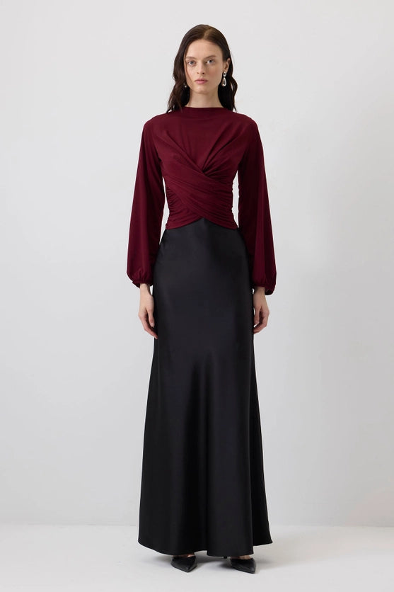 Delilah Draped Blouse