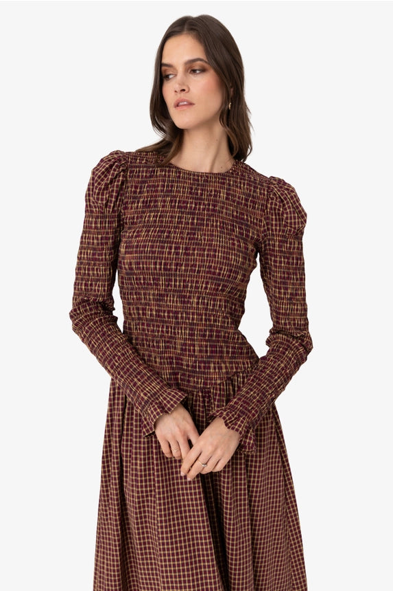The Maple Smocked Dress