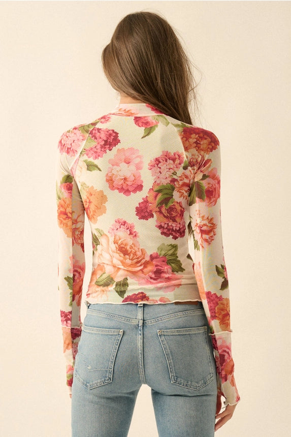 Bring It Back Floral Top