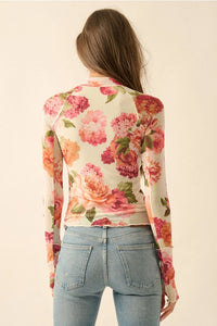 Bring It Back Floral Top