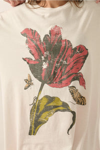 Rose Vintage Tee
