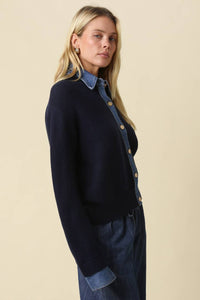 Lover Denim Cardigan