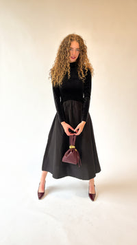 Divina Velvet Maxi Dress