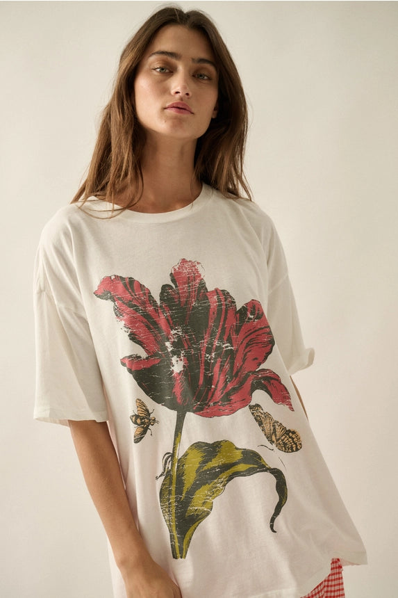 Rose Vintage Tee