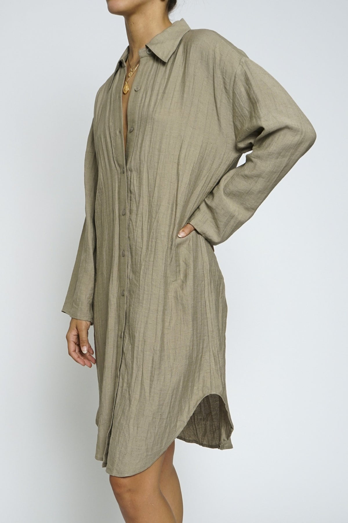 Serving Looks Shirt Dress