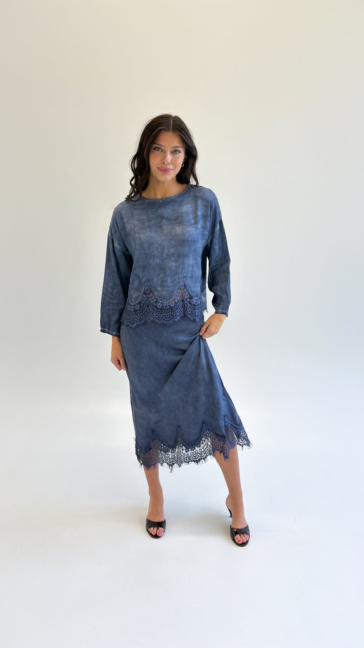 The Enchanted Lace Maxi Skirt