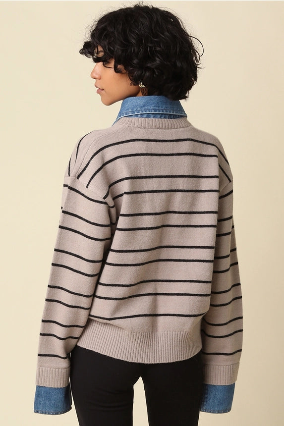 Lover Denim Sweater