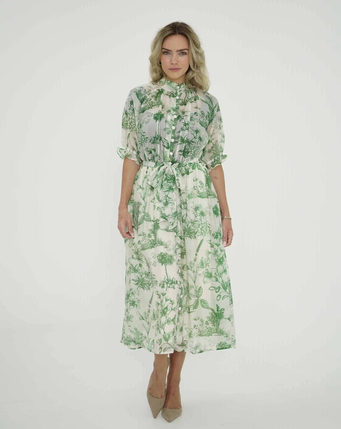 Garden Party Midi Dress – DOLLY