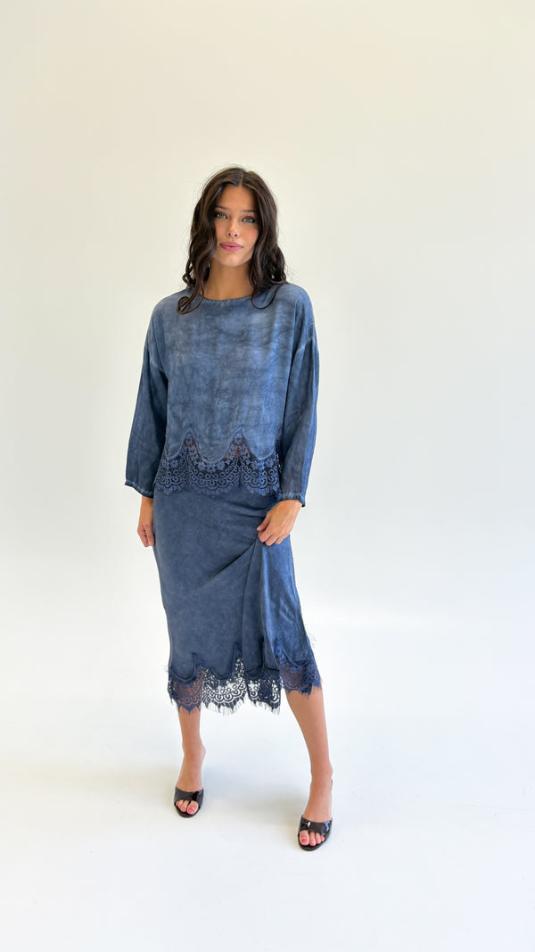 The Enchanted Lace Maxi Skirt
