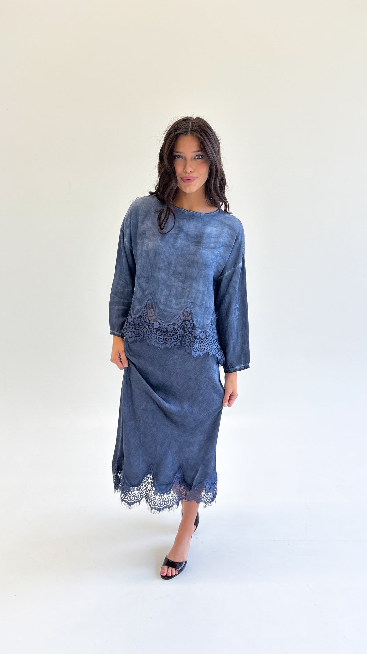 The Enchanted Lace Maxi Skirt