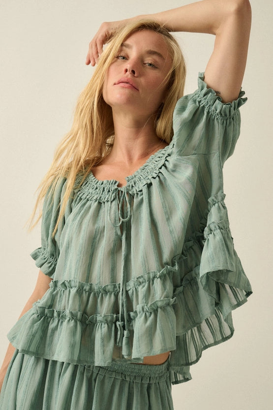 Frolicking Fields Blouse