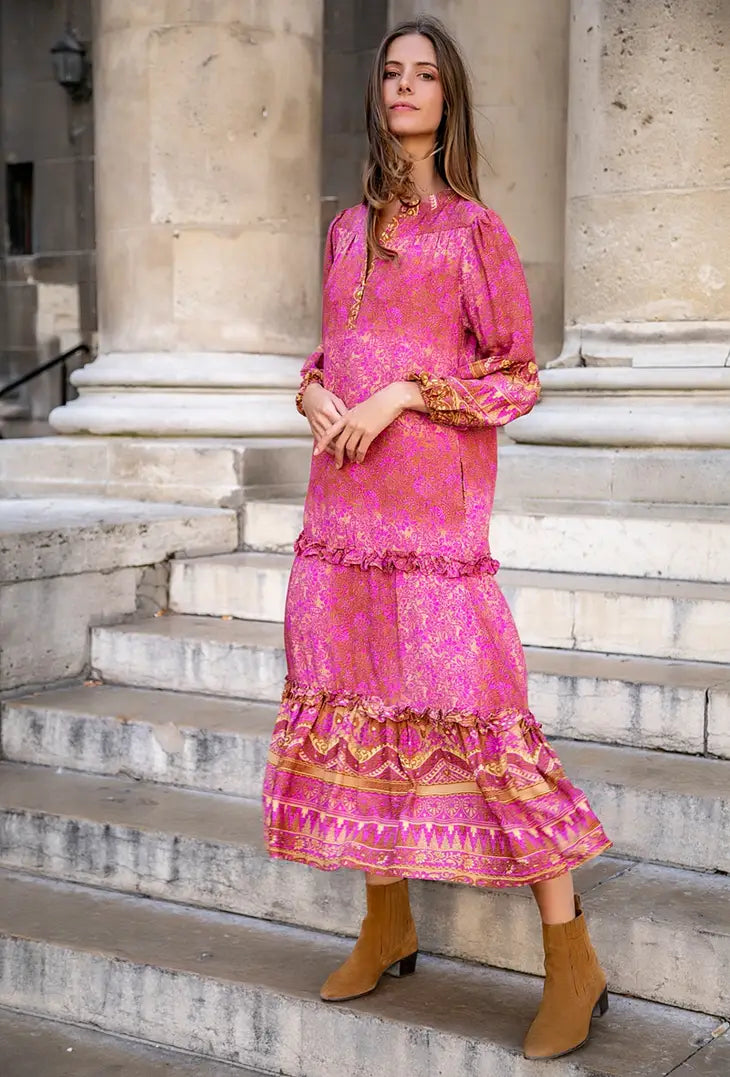 Here I Am Maxi Dress