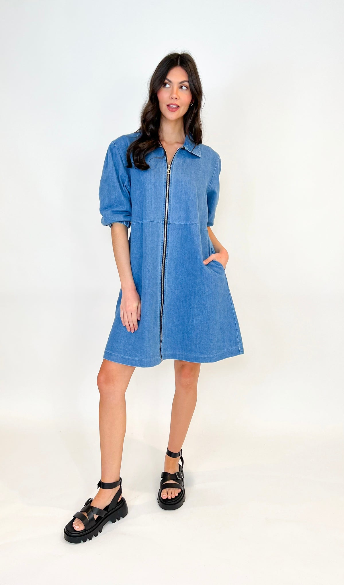 Sundays Best Denim Dress