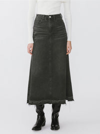 Serene Denim Maxi Skirt