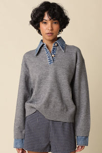 Lover Denim Sweater