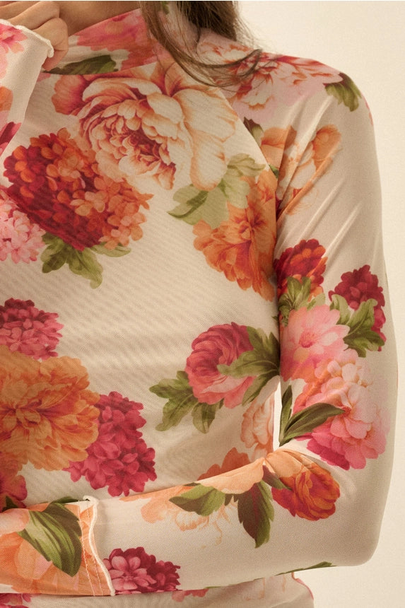Bring It Back Floral Top