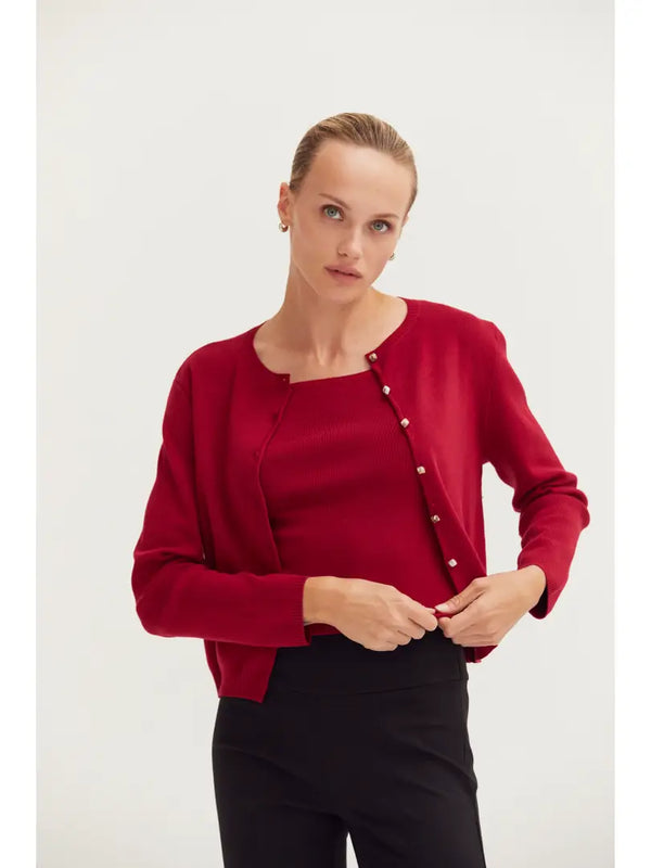 Cara Cardigan Set