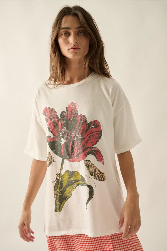 Rose Vintage Tee